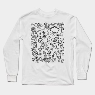 Everyone Know Doodles Over The Next Long Sleeve T-Shirt